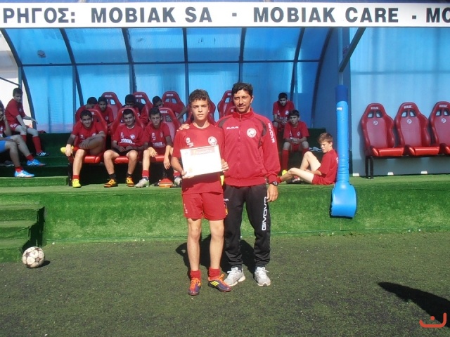 Τμήμα Παίδων 2000-01: Βασίλειος ΓΚΟΓΚΟΛΑΚΗΣ